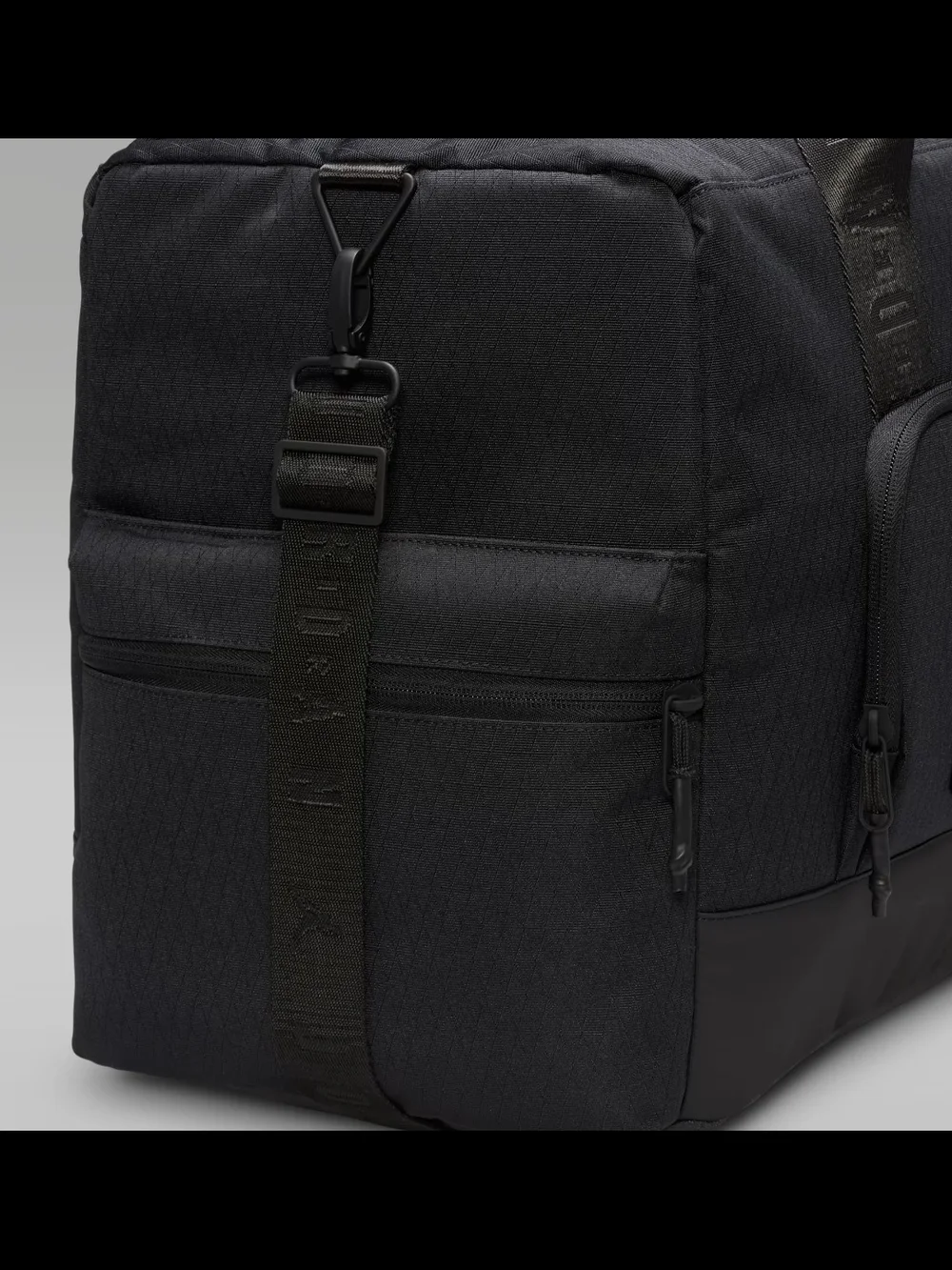 Jordan Men’s Black Duffel Bag - Tactical Travel Carry